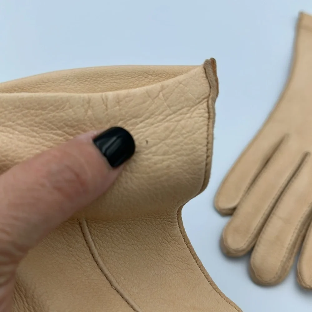 Deerskin Gloves Color Butter